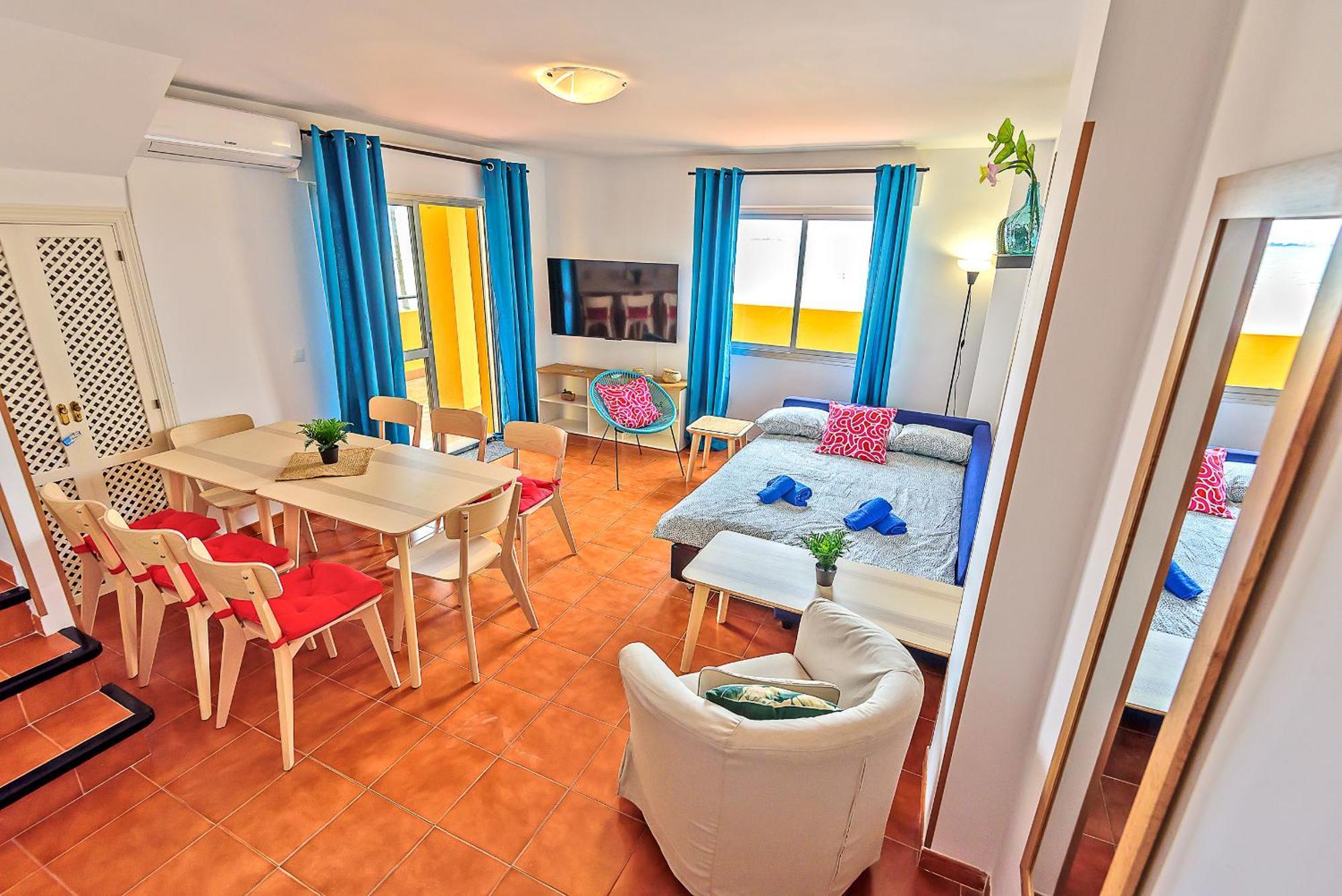 Beachfront Duplex 1ª Linea & Terraces Oceanfront Ел Пуерто де Санта Мария Екстериор снимка